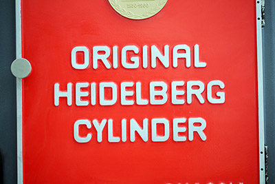Original Heidelberg Cylinder