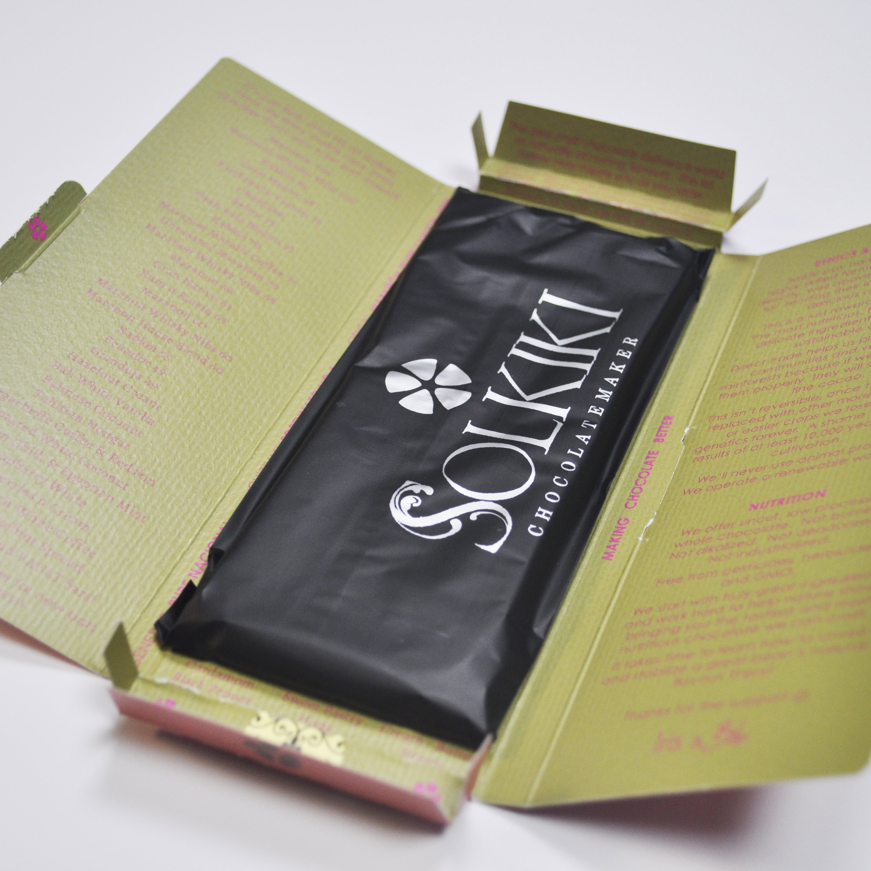 Printed Carton Wrap for Luxury Chocolate